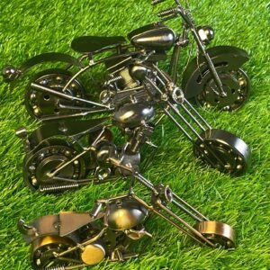 Hand Crafted Motor Bike Set