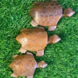 Hand Crafted Wooden Turtle Set