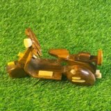 Hand Crafted Wooden Motorbike