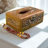 Hand Crafted Wooden Tissue Box