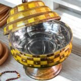 Handmade Wooden Hot Pot With Inner Steel Plate