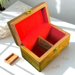 Hand Crafted Wooden Premium Double Watch Box