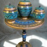 Hand Crafted Wooden Premium Candy Jar in Different Colors